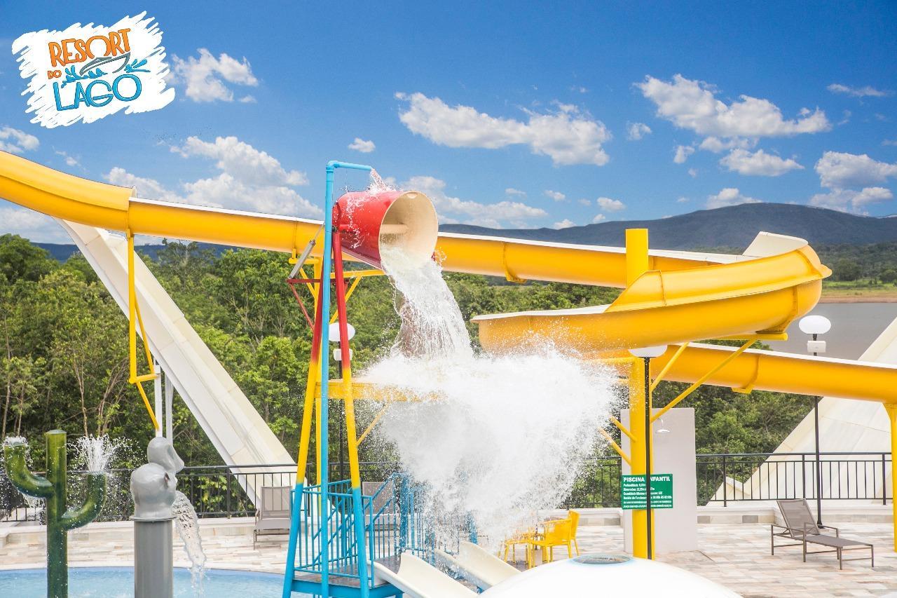 Apto Resort Do Lago Ate 8 Pessoas - Valor Promocional Caldas Novas Exterior foto