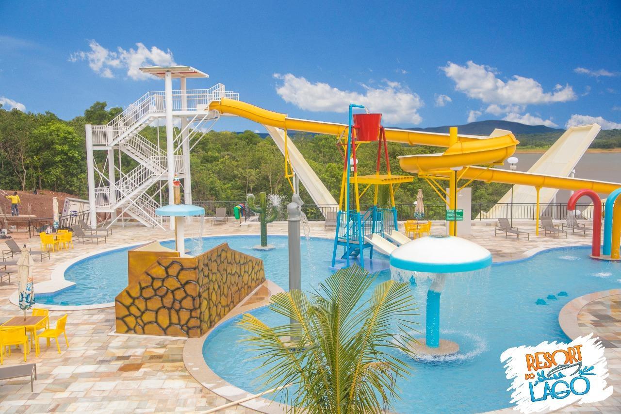 Apto Resort Do Lago Ate 8 Pessoas - Valor Promocional Caldas Novas Exterior foto