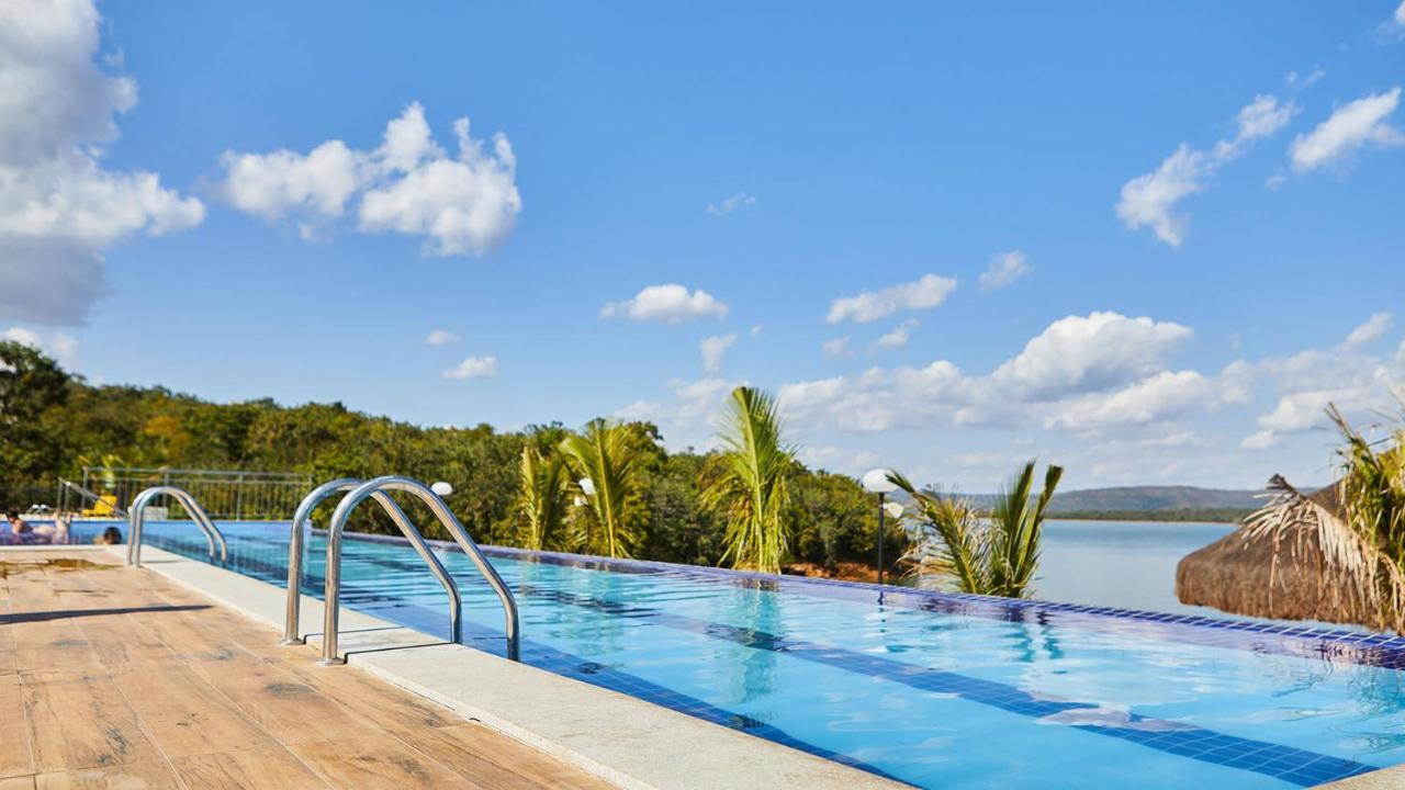 Apto Resort Do Lago Ate 8 Pessoas - Valor Promocional Caldas Novas Exterior foto